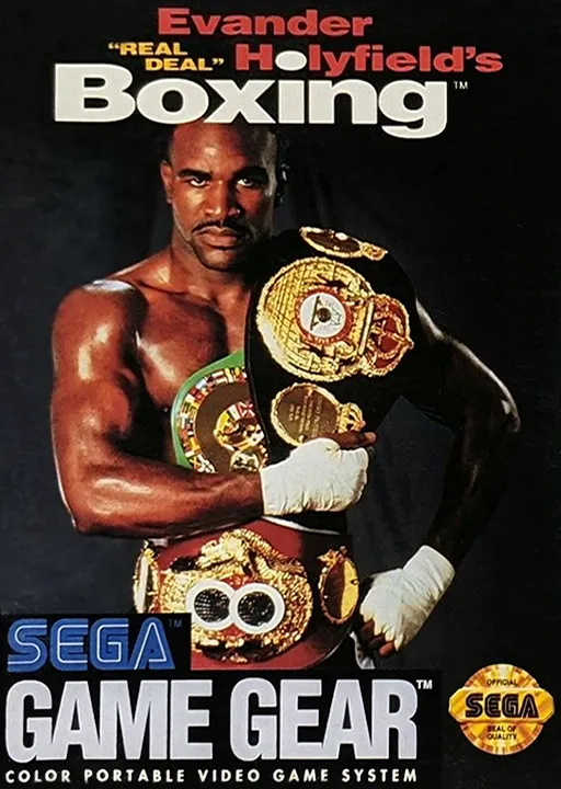 Обложка игры Evander Holyfield's 'Real Deal' Boxing